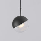 Solara Pendant Lamp Steel Glass Multi Drop Minimalist Staircase