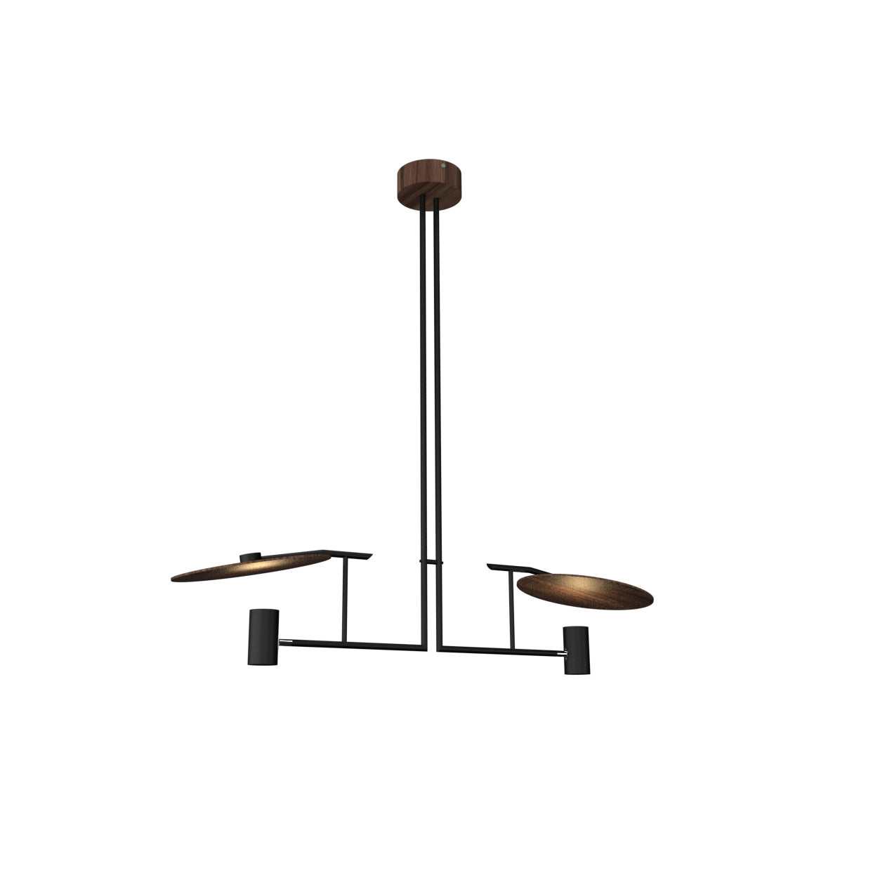 Warp Premium Elegance Linear Wooden Chandelier