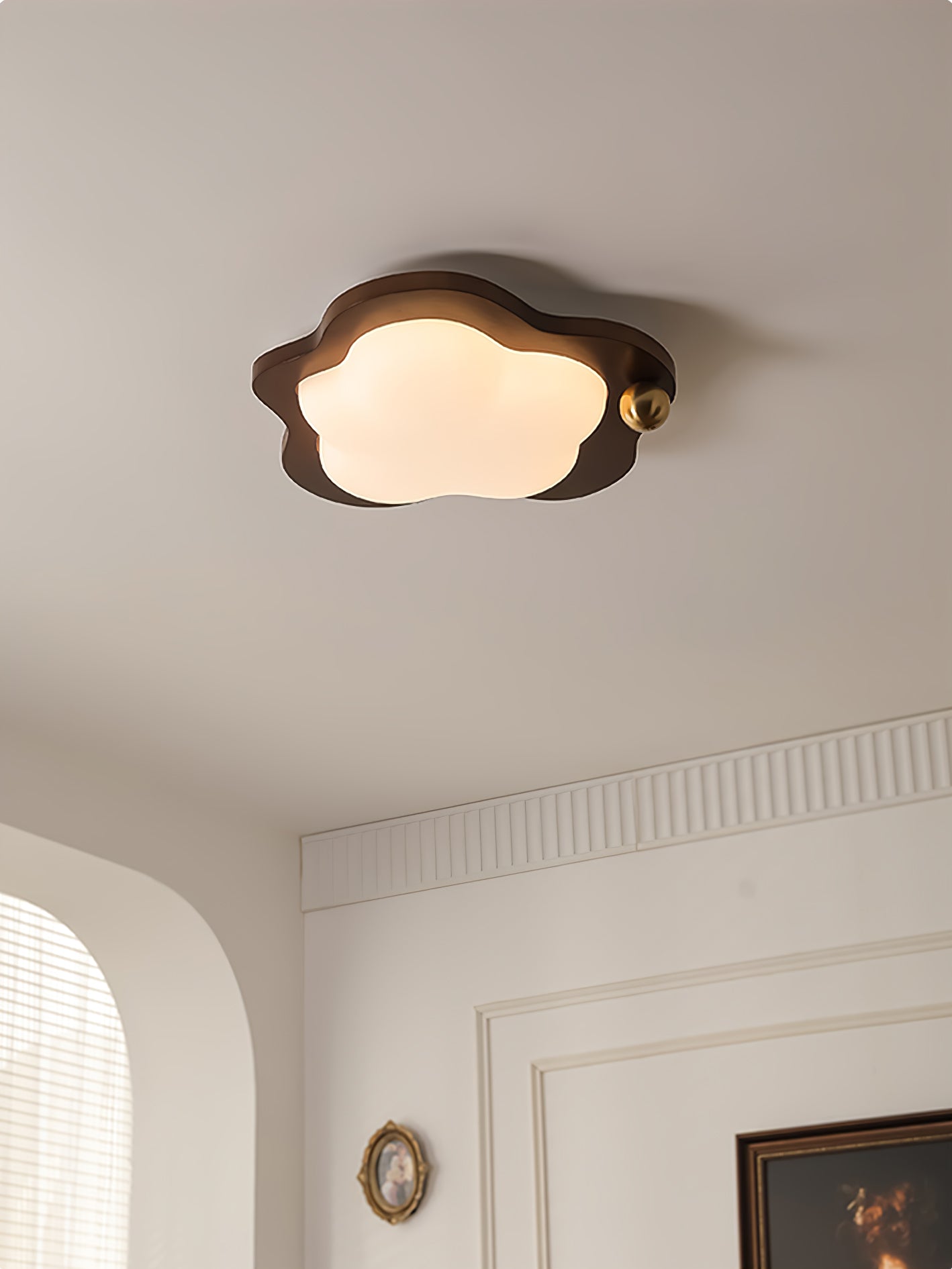 Ivaren Premium Nordic Art Wood Ceiling Light