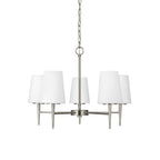 Gaze Elegance Vintage Brass Glass Chandelier