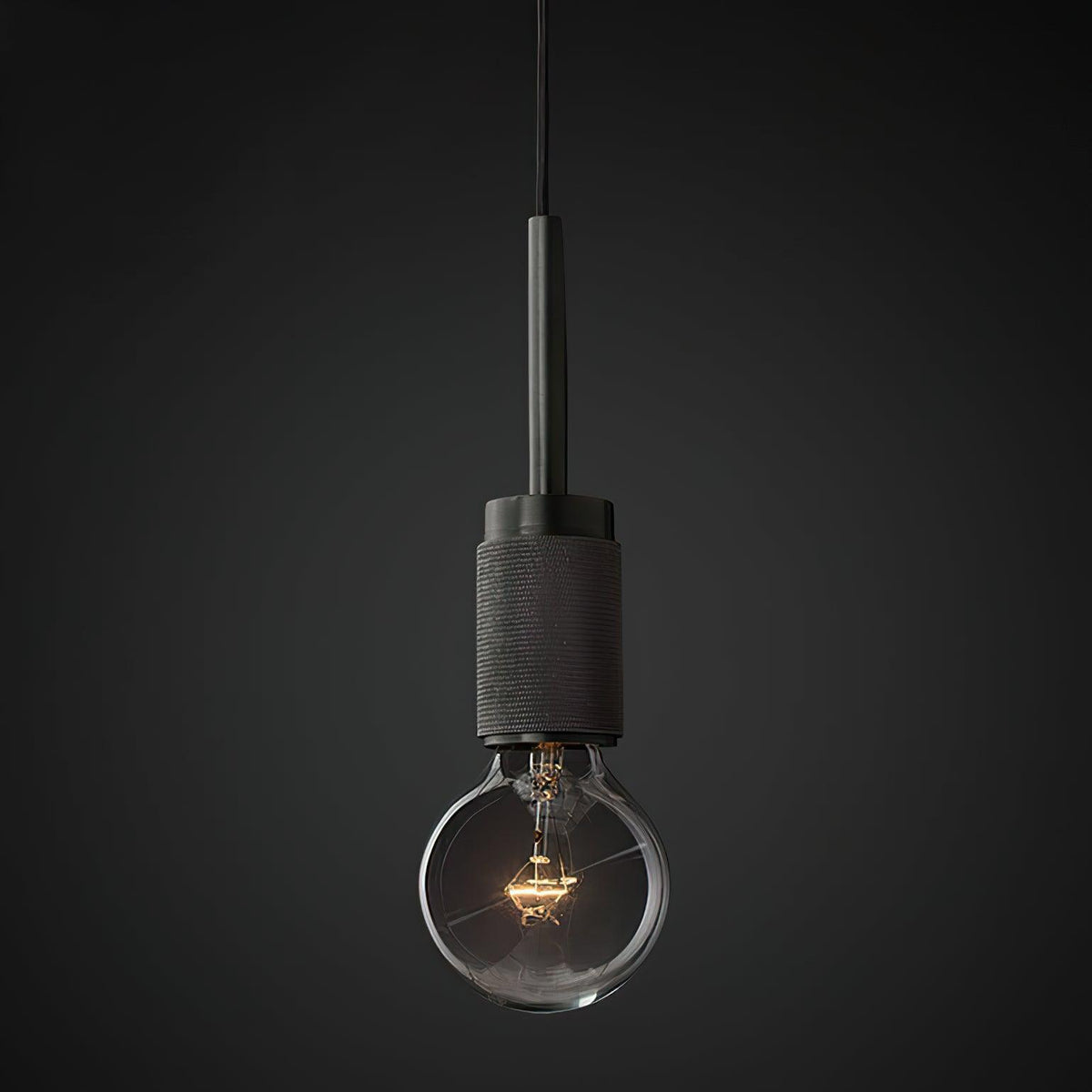 Pendant Lamp Brass Minimalist Fixture for Dining or Kitchen