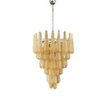 Inset Premium Drop Murano Glass Chandelier