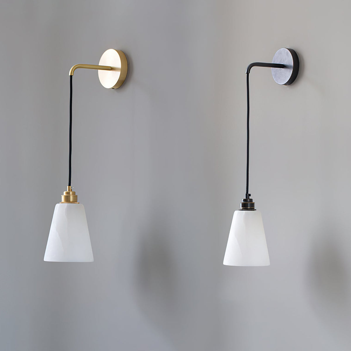 Alba Alabaster Wall Pendant Light