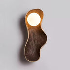 Dualis Vintage Wood Wall Light