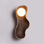 Dualis Vintage Wood Wall Light