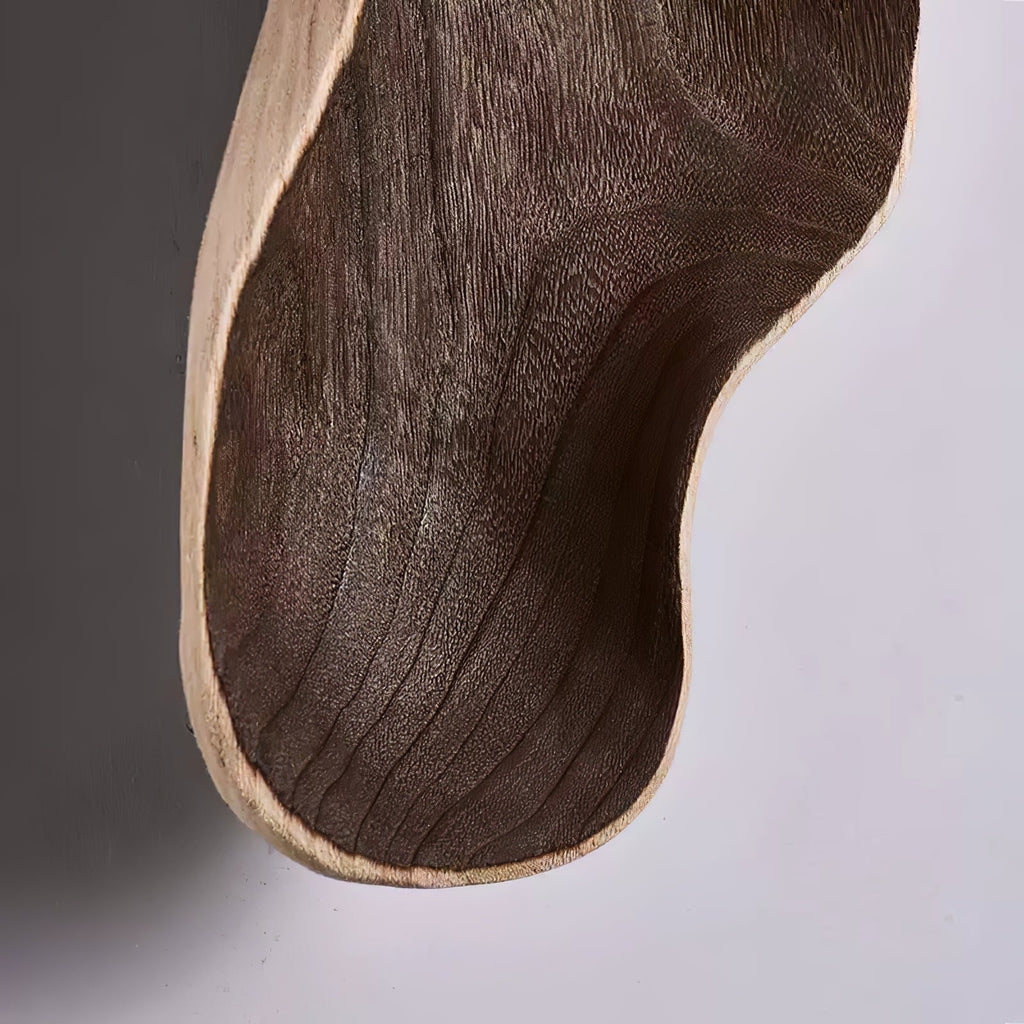 Dualis Vintage Wood Wall Light