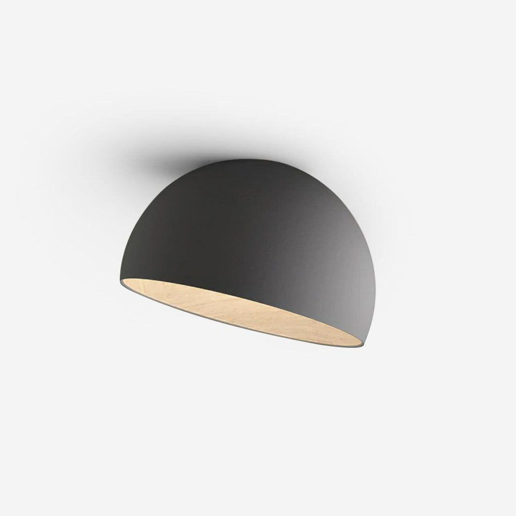 Ceiling Lamp Dome Wood Interior Warm Modern Minimalist