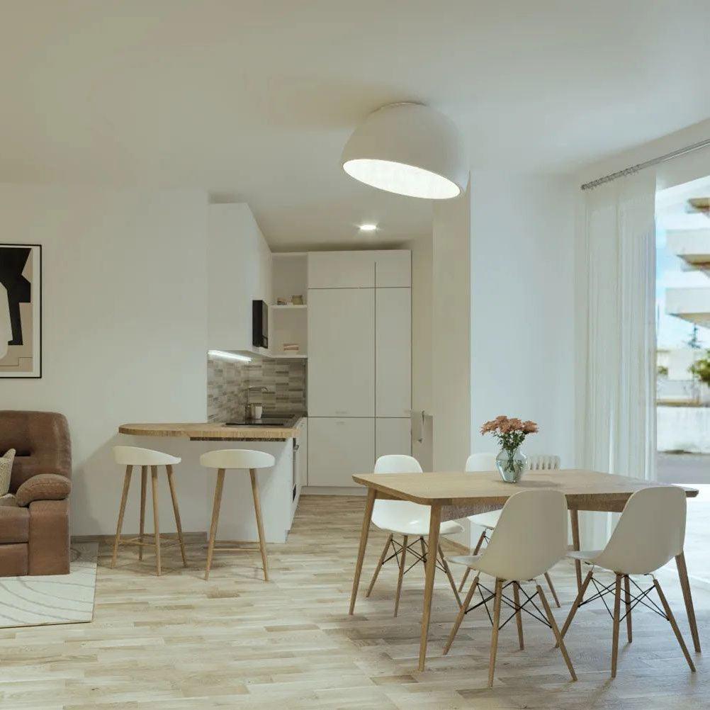 Ceiling Lamp Dome Wood Interior Warm Modern Minimalist
