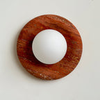 Amber Vintage Marble Wall Light