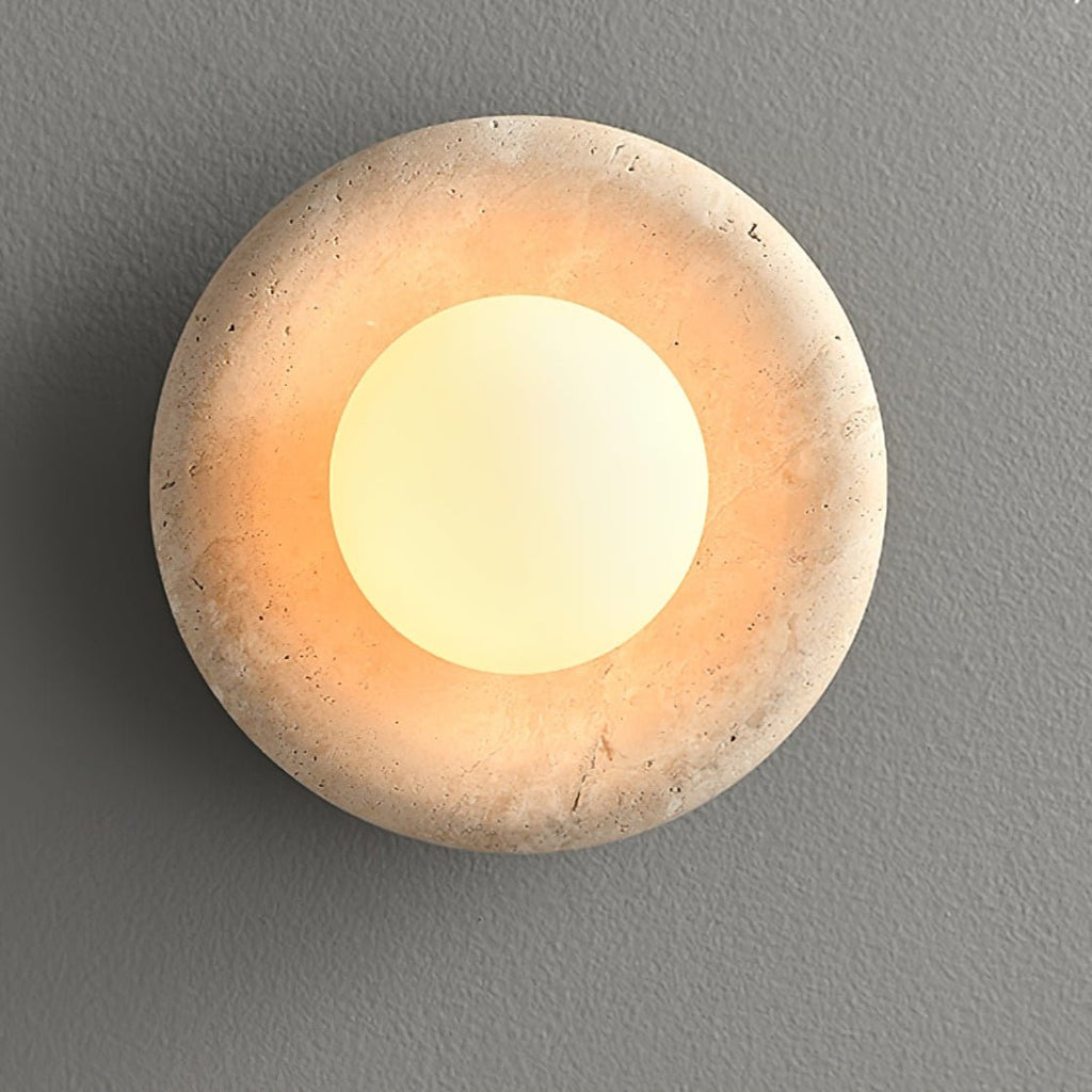 Amber Vintage Marble Wall Light