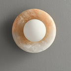 Amber Vintage Marble Wall Light