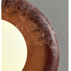 Amber Vintage Marble Wall Light