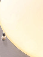 Astrain Glass & steel Ceiling Lamp