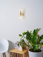 Lylaearis Nordic Art Plug-In Glass Wall Lamp