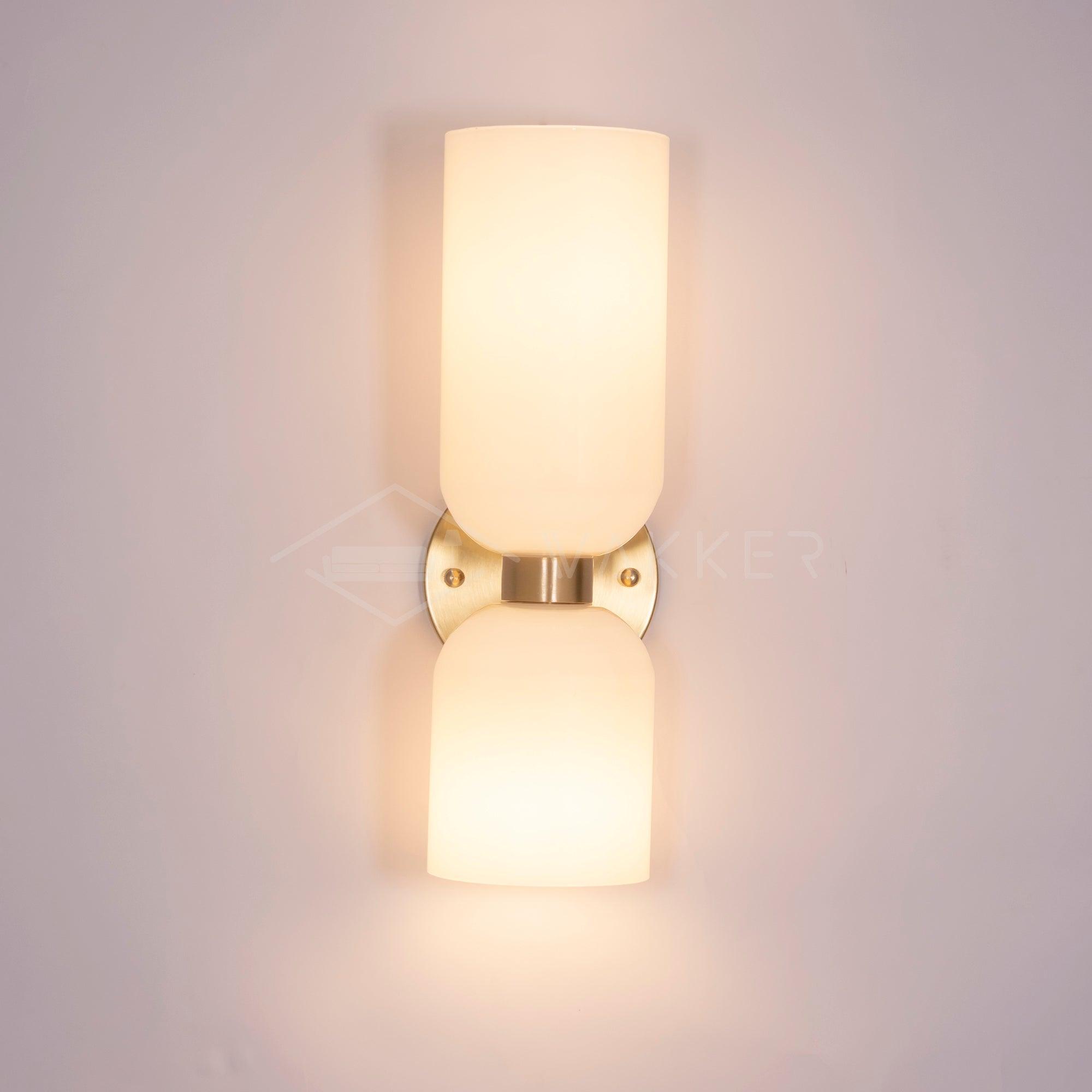 Edie Modern Minimalist Glass Wall Lamp