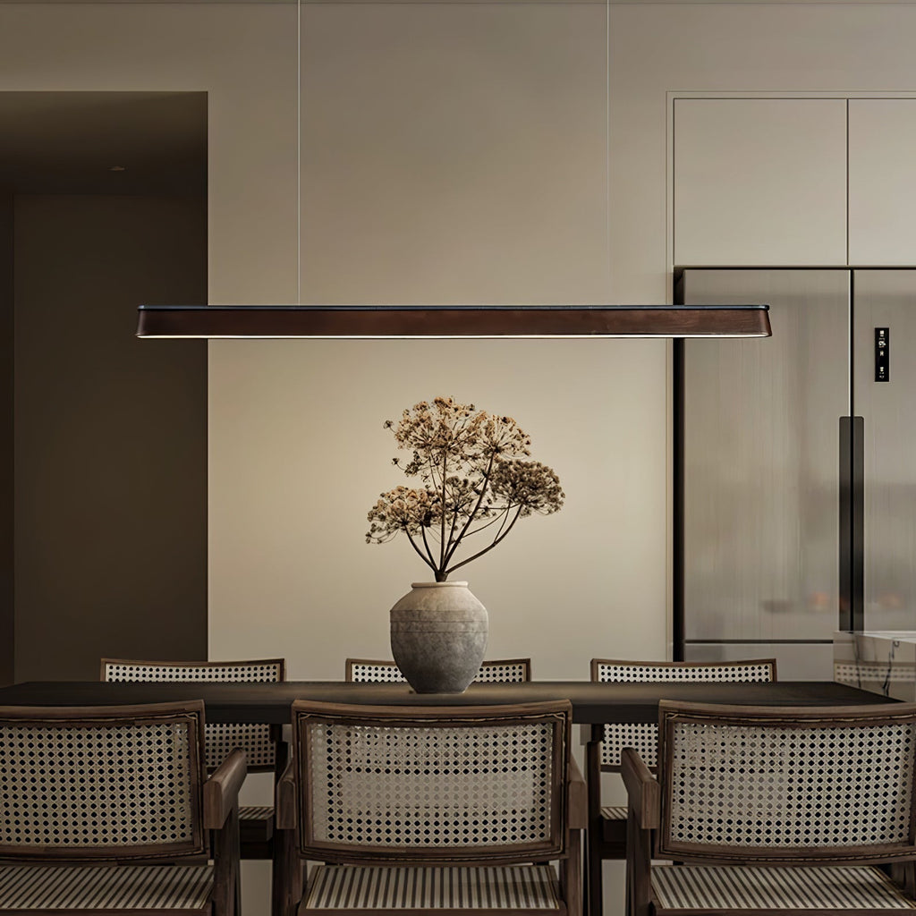 Caleo Industrial Wood Pendant Lamp