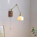 Brione Vintage Adjustable  Swing Arm Wall Lamp