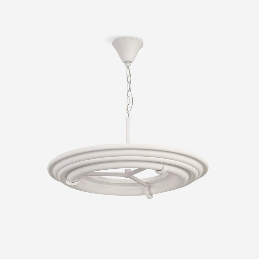 Ellie Chandelier Plaster Circular Artful