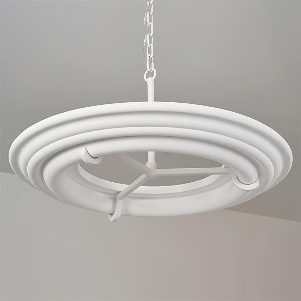 Ellie Chandelier Plaster Circular Artful