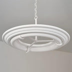 Ellie Chandelier Plaster Circular Artful