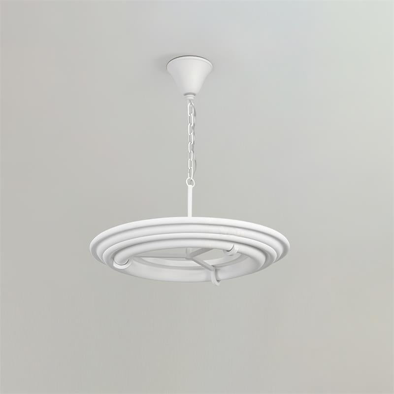 Ellie Chandelier Plaster Circular Artful