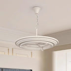 Ellie Chandelier Plaster Circular Artful