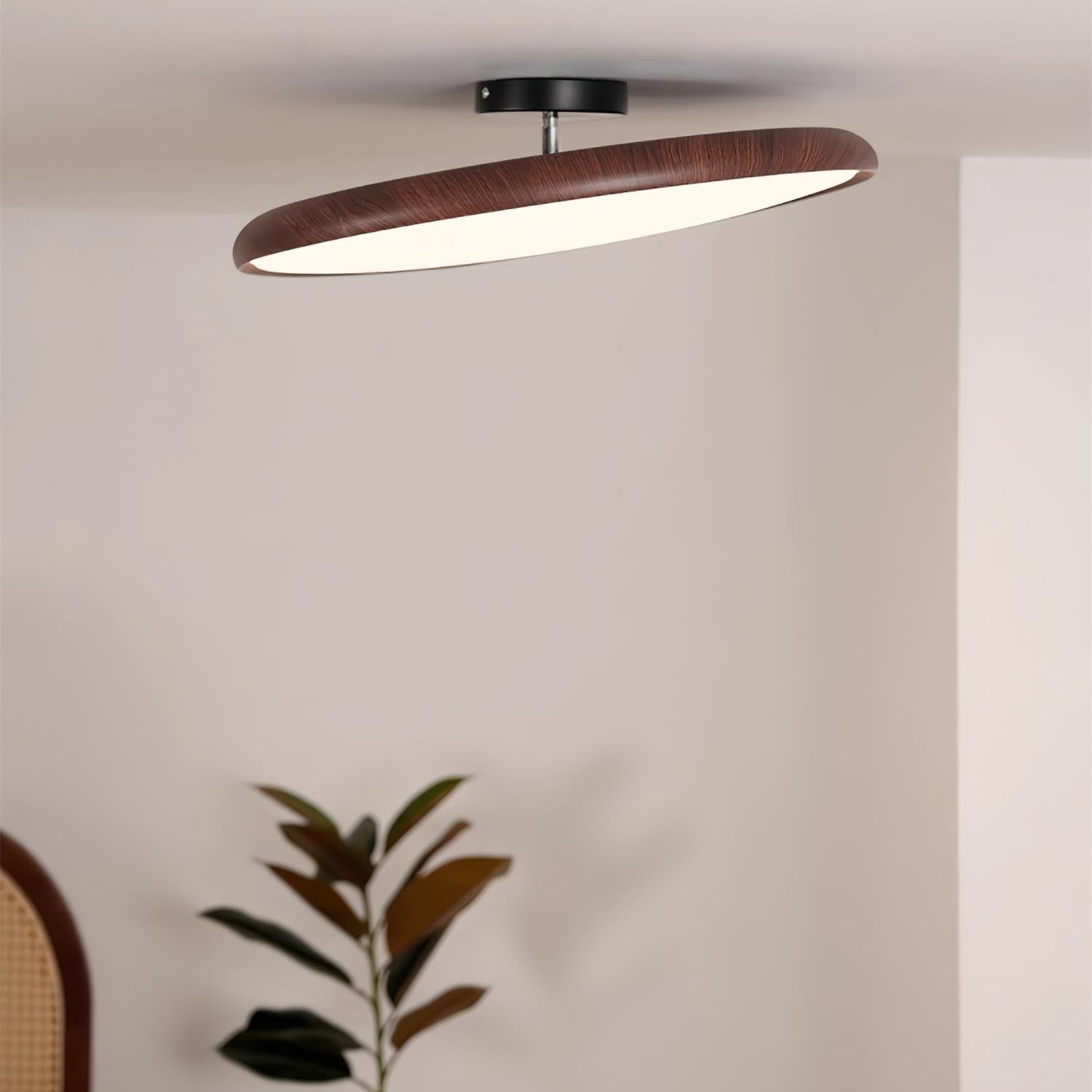 Cavelo Oval Semi-Flush Ceiling Light