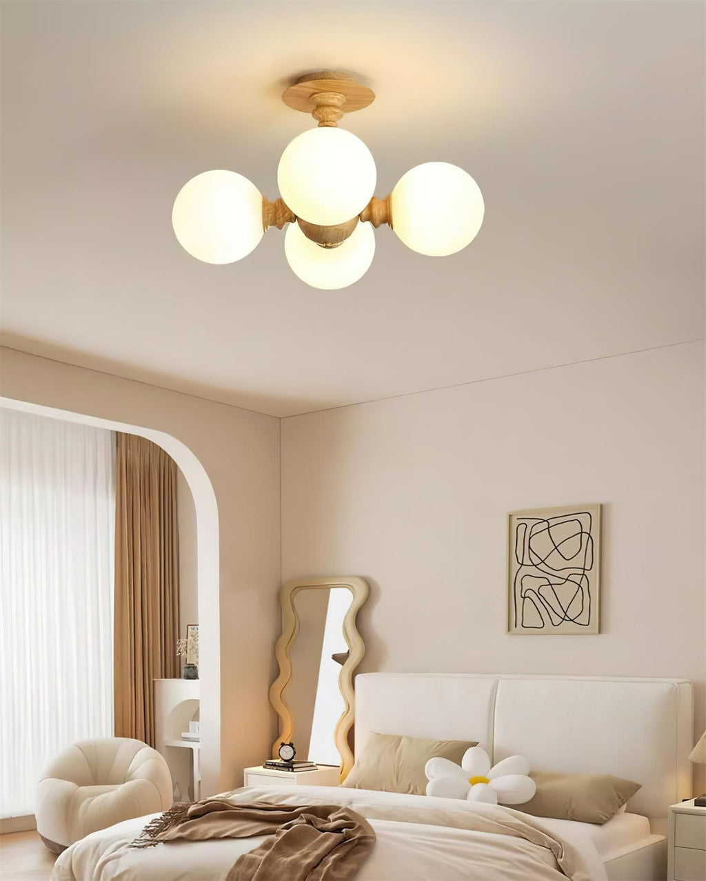 Elmora Vintage-Inspired Ceiling Lamp