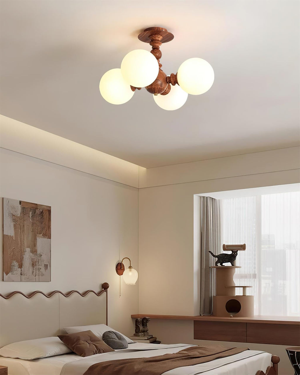 Elmora Vintage-Inspired Ceiling Lamp