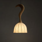 Colire Creativity Twisted Wood Pendant Light