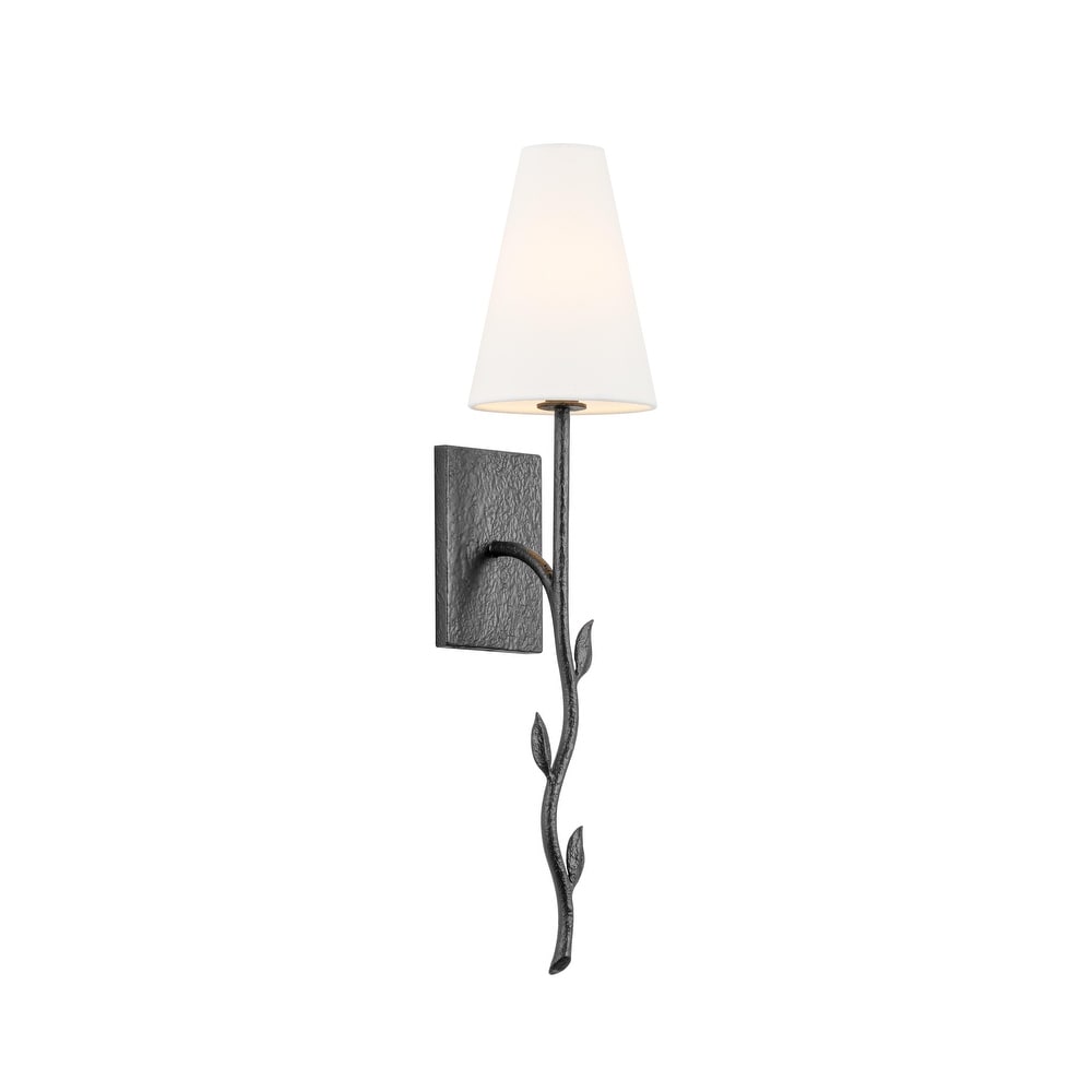 Petal Individual Creativity Brass Fabric Wall Lamp