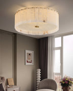 Elysian Ceiling Lamp Alabaster Halo