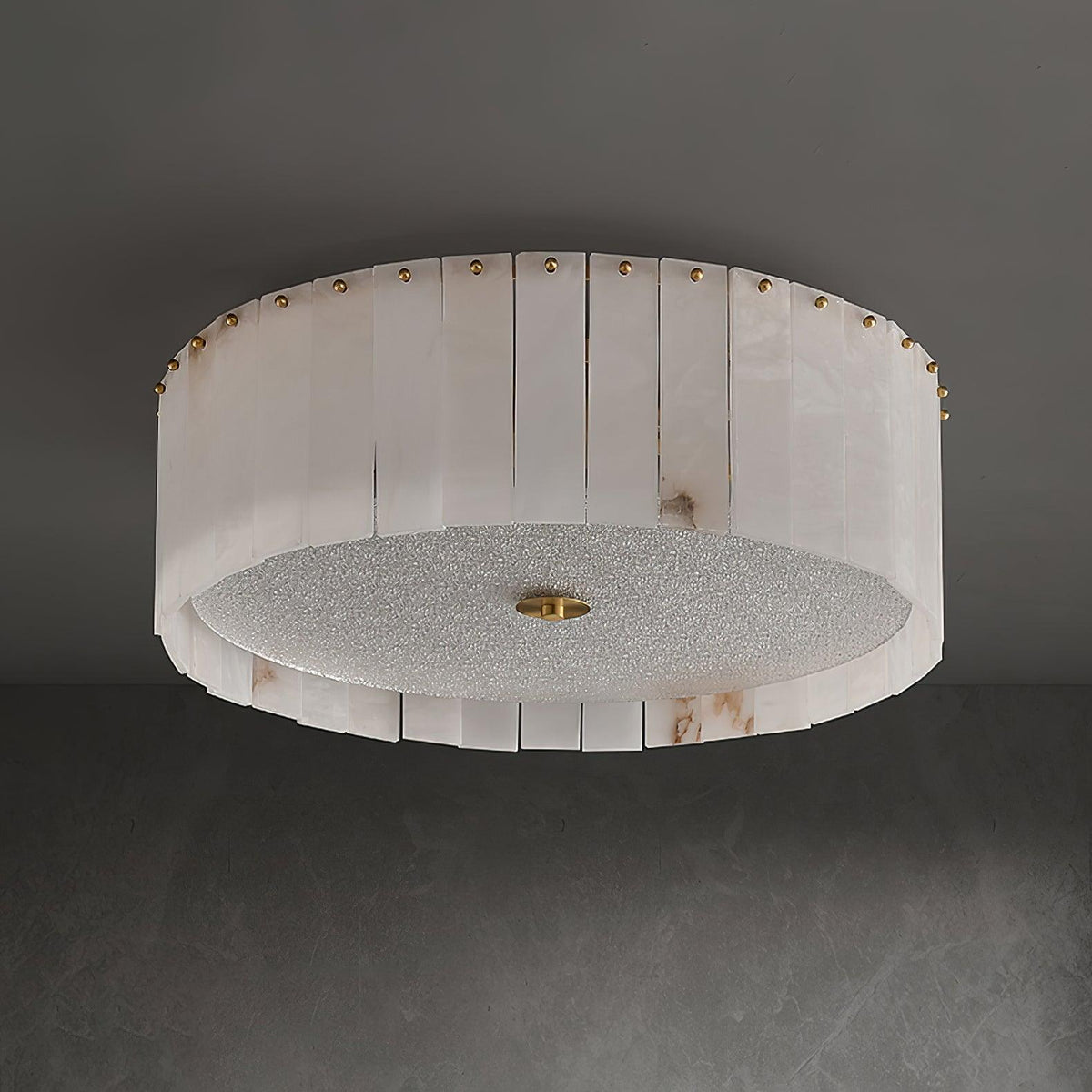 Valora Alabaster Ceiling Light