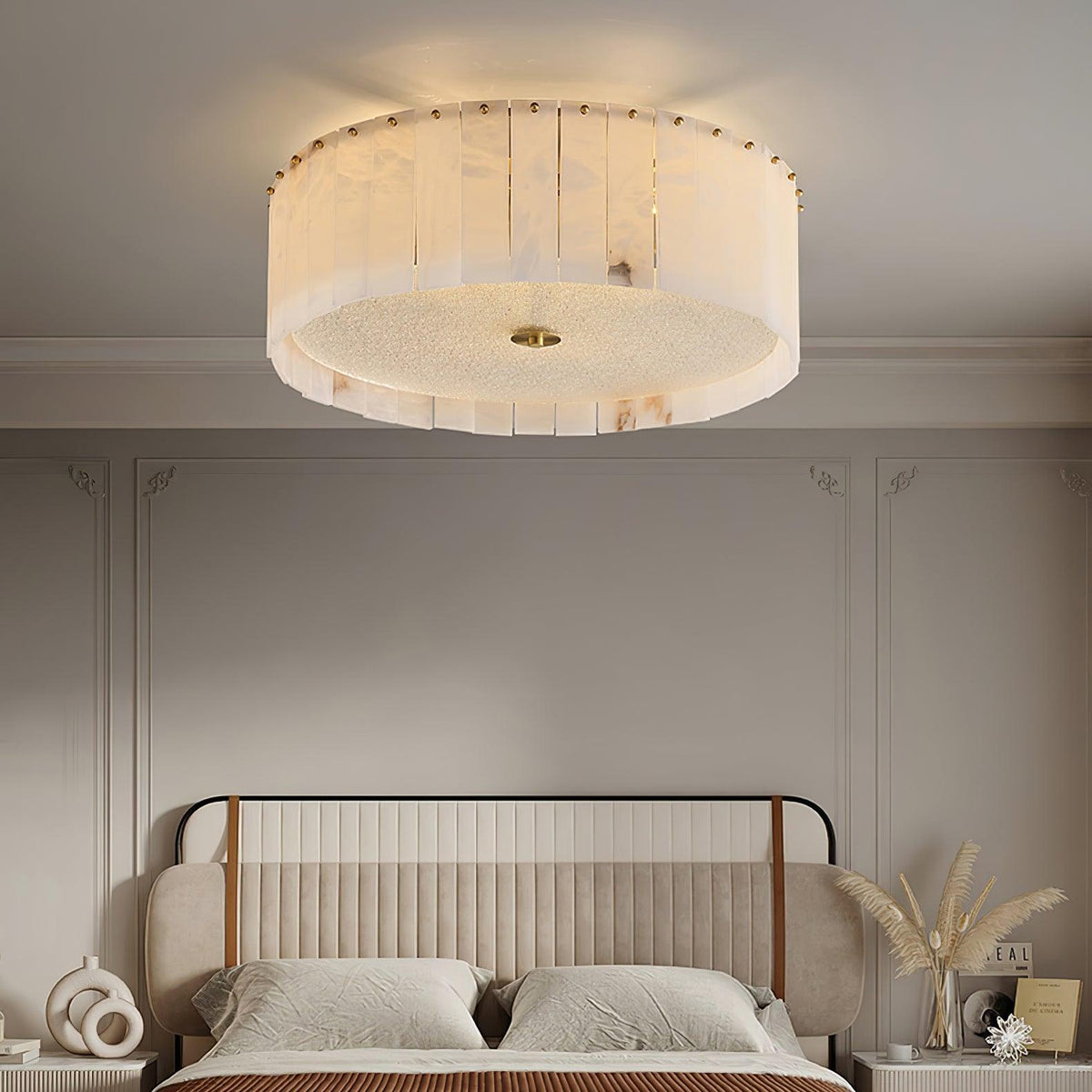 Valora Alabaster Ceiling Light