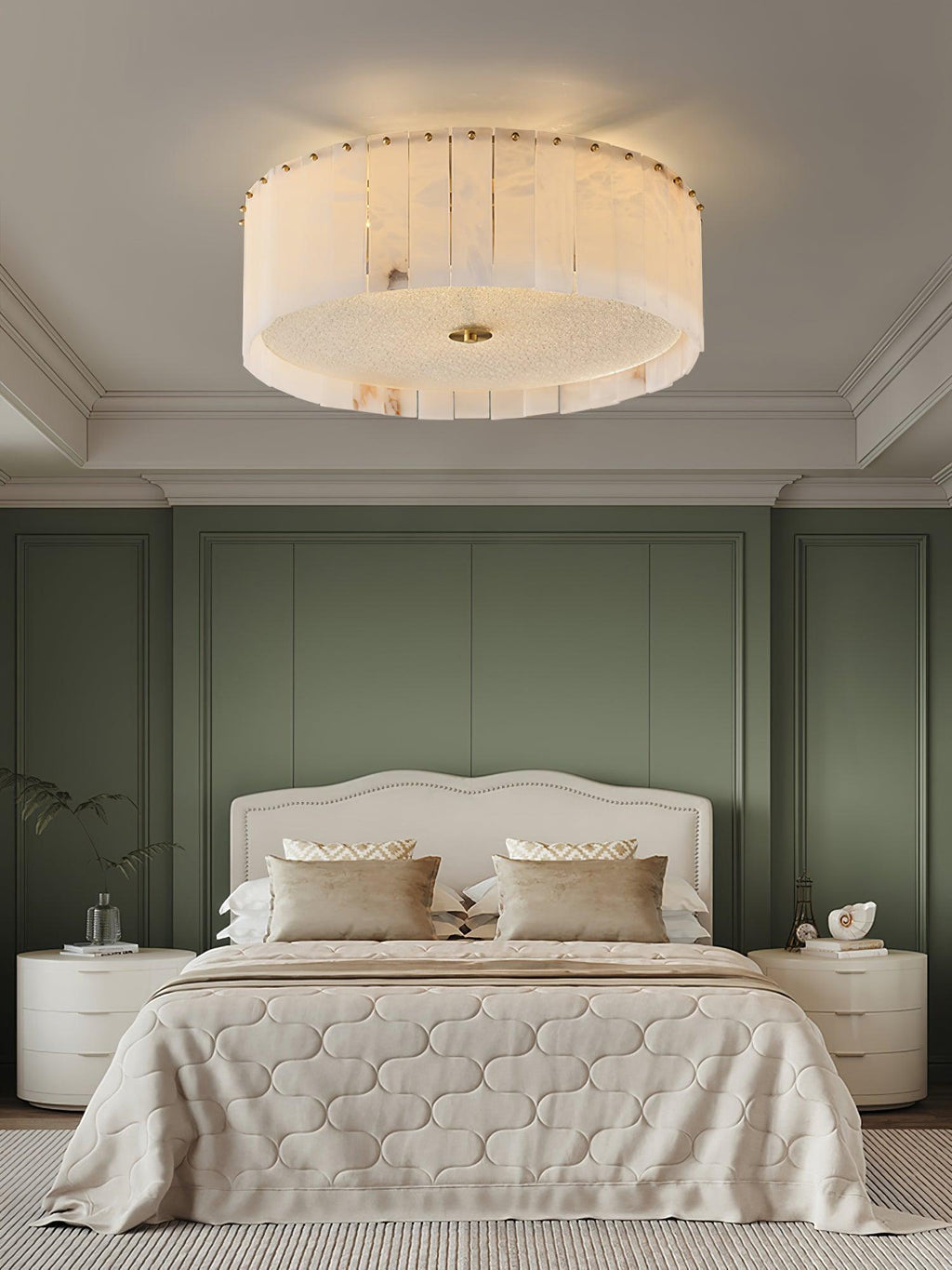 Valora Alabaster Ceiling Light