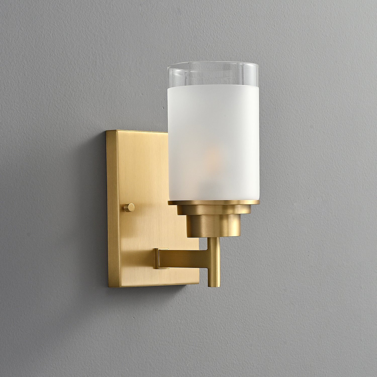 Myvele Elegance Vintage Brass Glass Sconce Wall lamp
