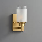 Myvele Elegance Vintage Brass Glass Sconce Wall lamp