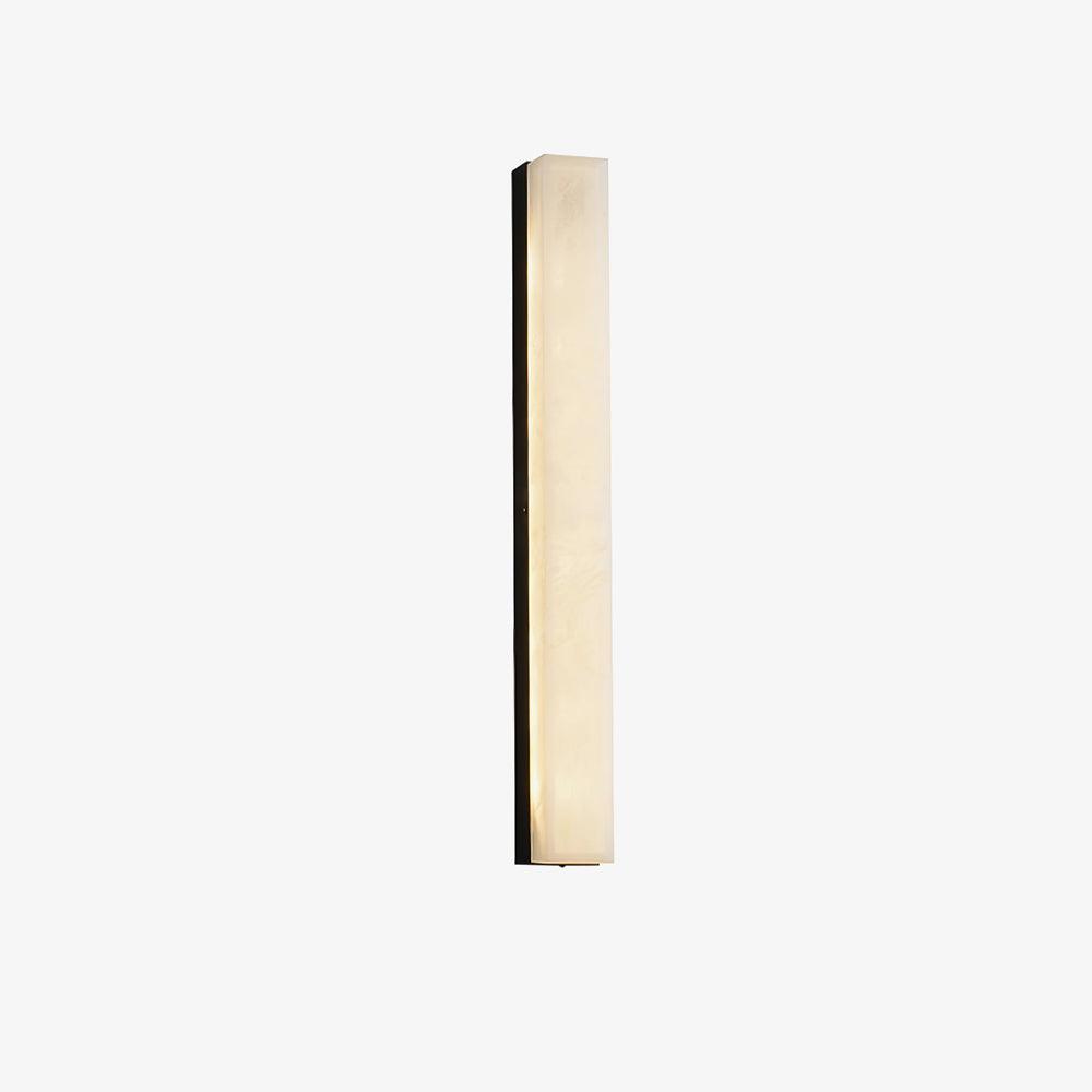 Kristy Linear Brass  Alabaster Wall Lamp