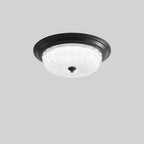 Nyrinis Traditional Classic Brass Glass Ceiling Light