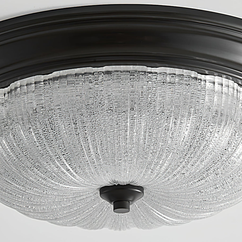 Nyrinis Traditional Classic Brass Glass Ceiling Light