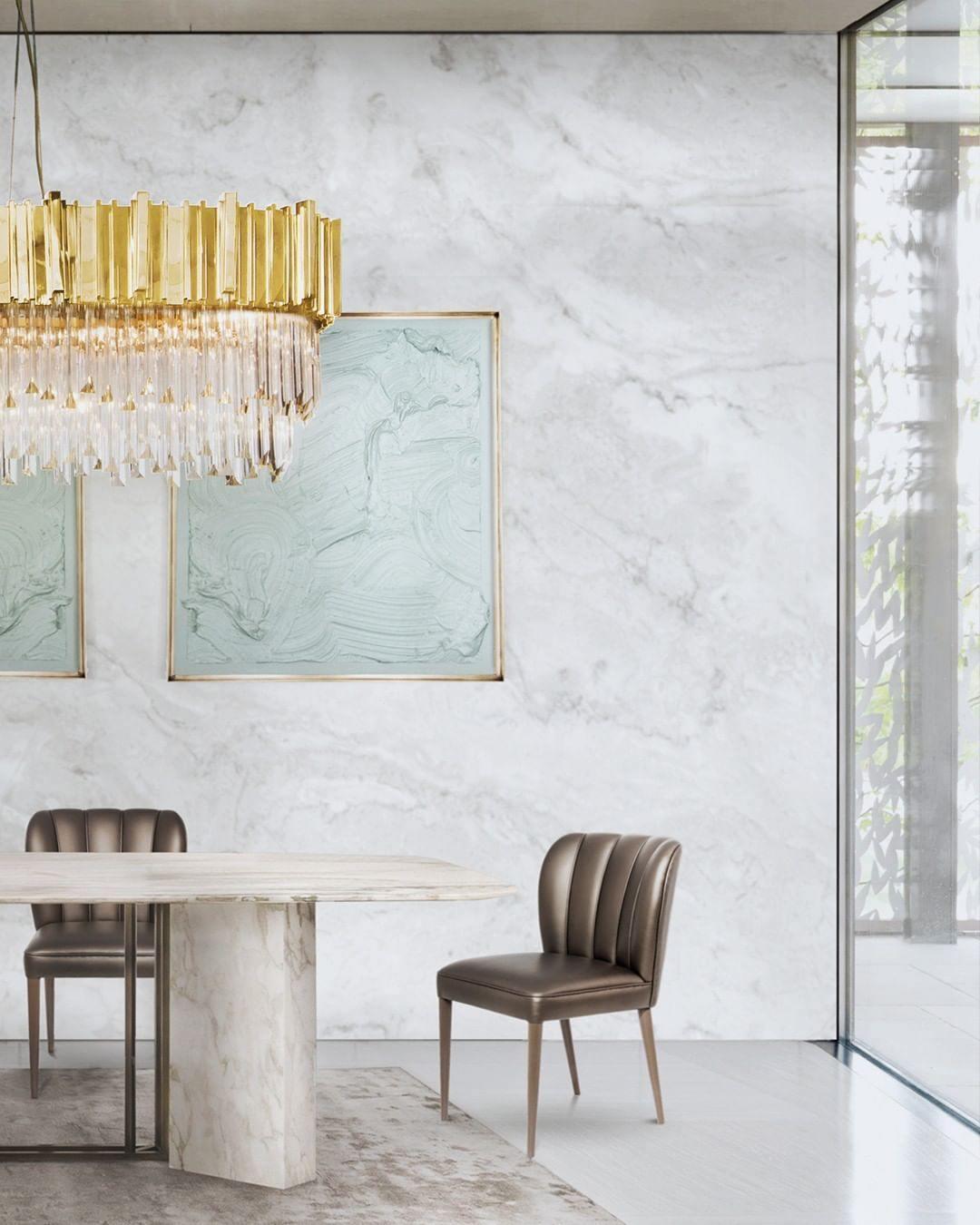 Lustra Chandelier Gold Crystal Golden