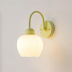 Alliraris Enchanting Flower Glass Wall Light