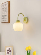 Alliraris Enchanting Flower Glass Wall Light