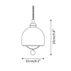 Ardelle Vintage Glass Pendant Light