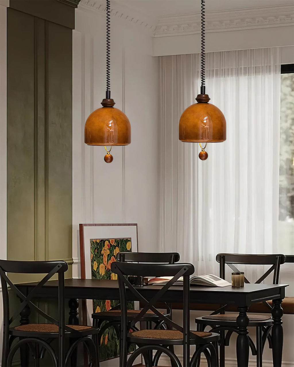Ardelle Vintage Glass Pendant Light