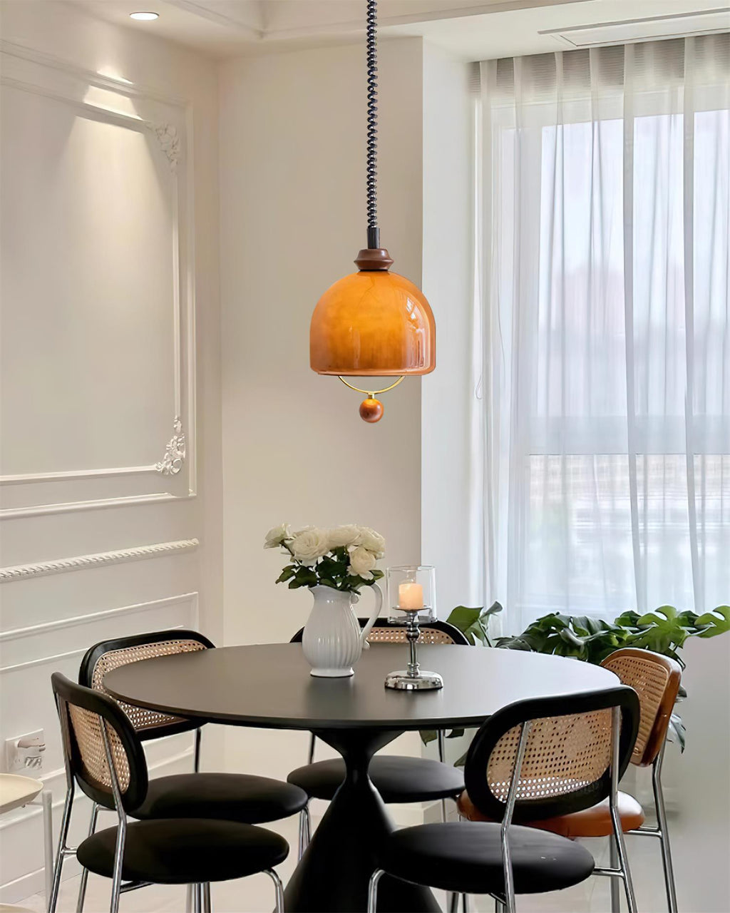 Ardelle Vintage Glass Pendant Light