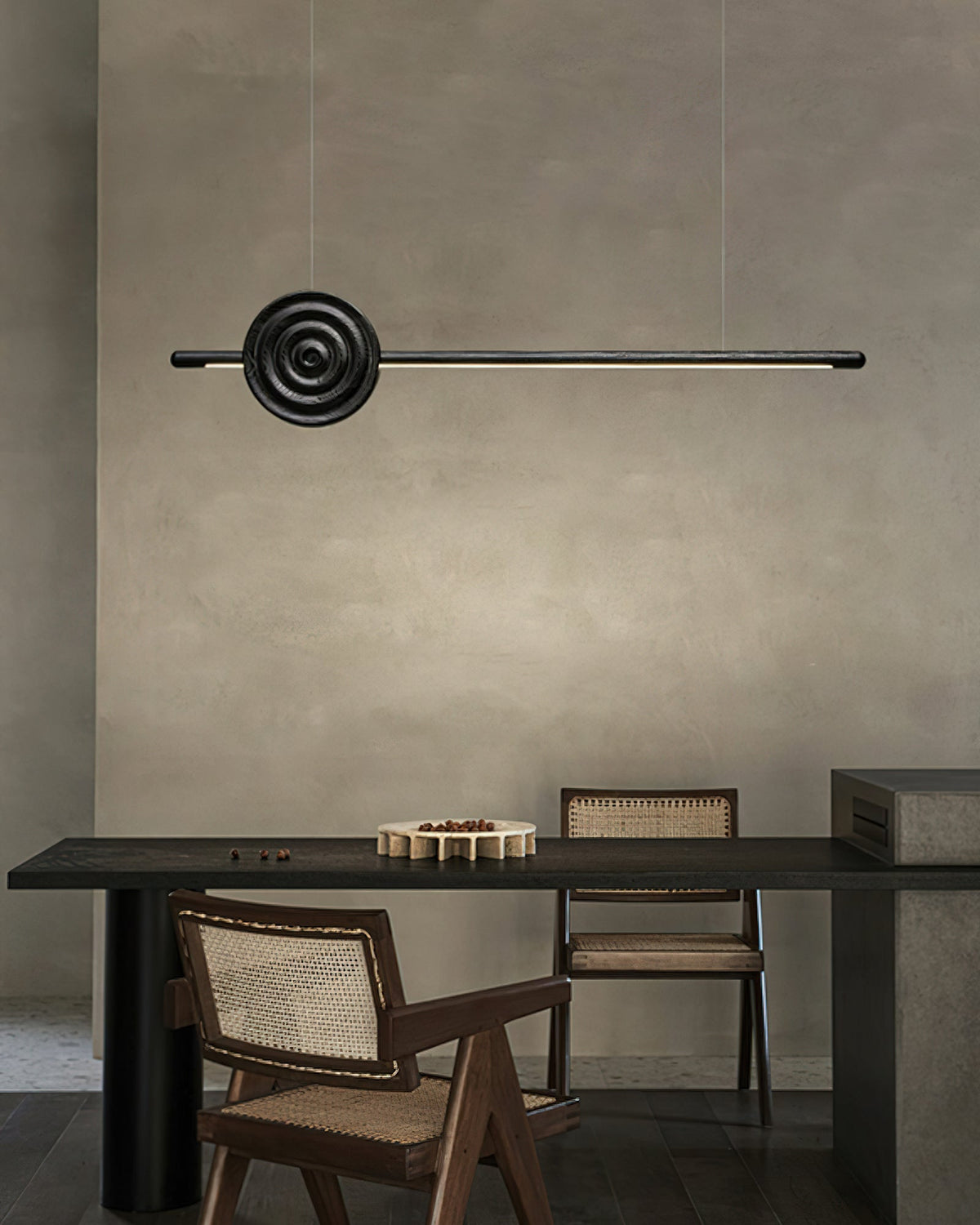 Aurora Chandelier Erhu Wood