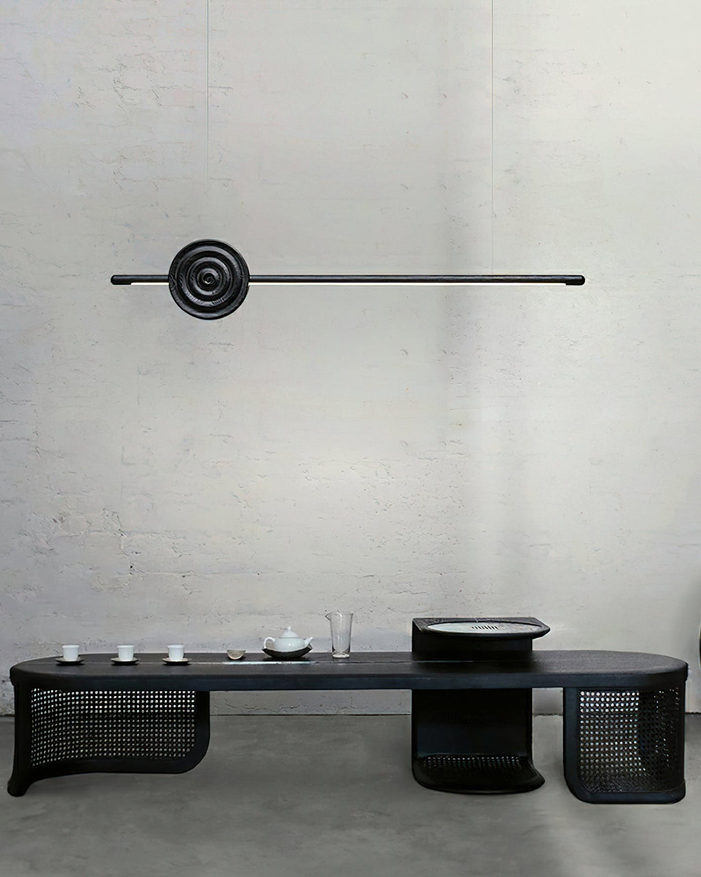 Aurora Chandelier Erhu Wood