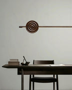 Aurora Chandelier Erhu Wood