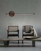 Aurora Chandelier Erhu Wood